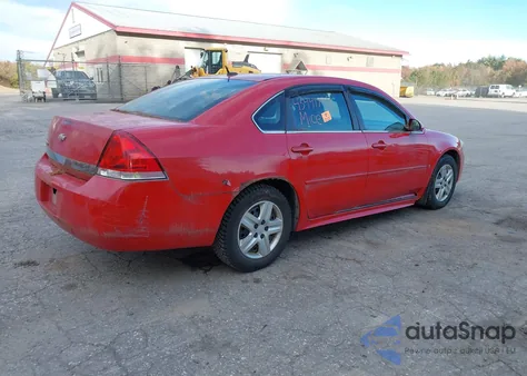 2010 Chevrolet Impala Ls из США, поврежденный, VIN 2G1WA5EN6A1136057